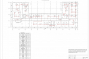 Проект автоматической пожарной сигнализации для АБК.
