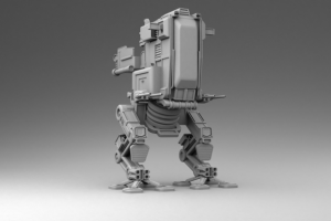 Робот, был сделан для 3д печати