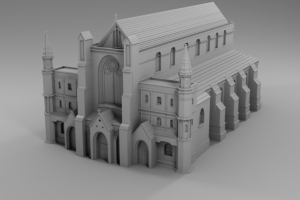 Собор был сделан для 3д печати