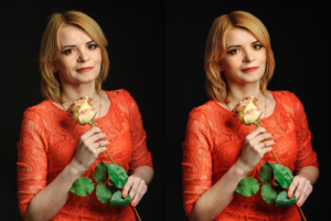 Ретушь портрета