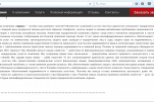 Статья о компании на Главную страницу