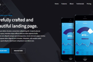 Адаптивная верстка LP Lucid