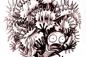 Скетч на заданную тему "Слюнявый"