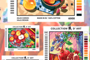 Коллекция натюрмортов для вышивания