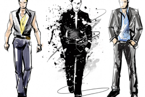 Разработка персонажа для главной страницы сайта ателье