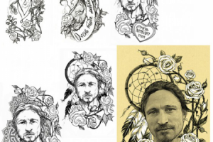 Разработка эскиза тату