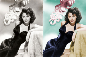 Оцветнение черно-белой фотографии