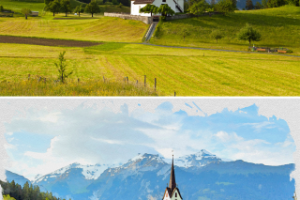 Акварельный рисунок