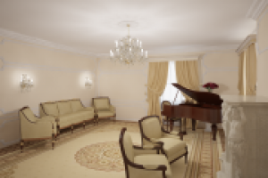 Дворец бракосочетаний. Комната жениха и невесты.