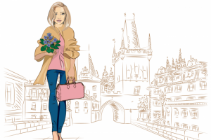 Векторная графика, разработка персонажа