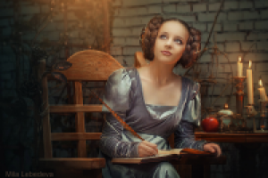 Принцесса из сказки о спящей красавице