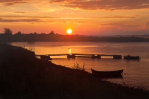 Рассвет в Кеми.