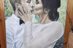 Портрет на заказ, холст, масло