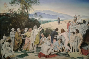 Репродукция, холст, масло