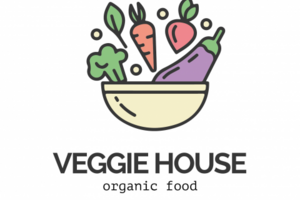 Логотип "VEGGIE HOUSE"