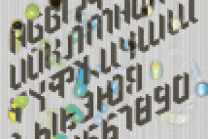 Модульный шрифт на базе треугольника