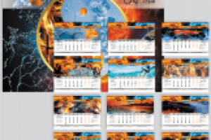 Перекидной календарь для фирмы "СДК"