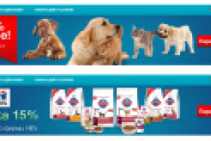 Баннеры для зоомагазина