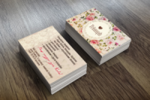 Визитка для студии оформления торжеств