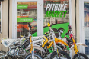 Оформление магазина питбайков