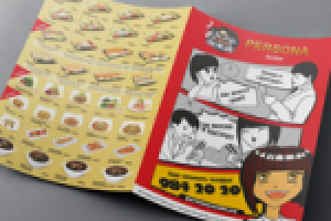 Буклет доставки суши