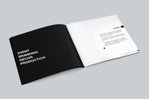 Верстка портфолио для Event агентства