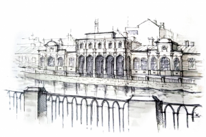 Скетчинг. Петербург