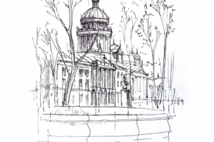 Скетчинг. Петербург