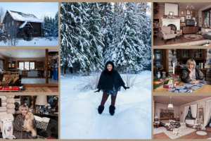 Съемка загородного дома актрисы Марины Голуб