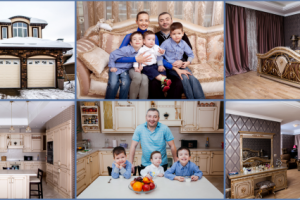 Интерьерная съемка дома у продюсера Валерия Белоцерковского