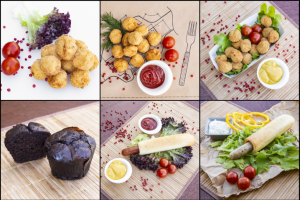 Фуд съемка для ресторана стадиона Локомотив