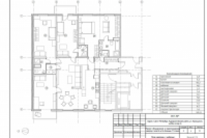 План расстановки мебели