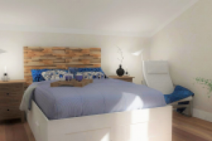 Голубая спальня