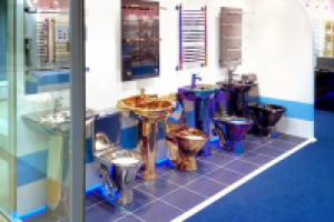 интерьер торгового салона