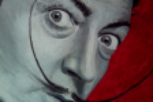 Усы Дали, 55*71 см