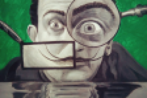 Глаз Дали,  55*71 см