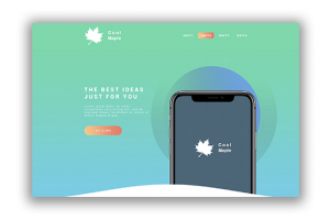 Векторный сайт