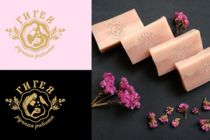 Разработка логотипа Гигея (мыло ручной работы)