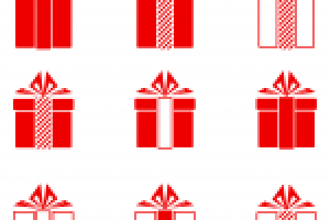 Набор праздничных иконок