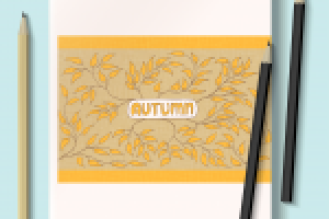 Дизайн тетради/скетчбука