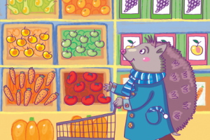 Иллюстрация для детской книги.