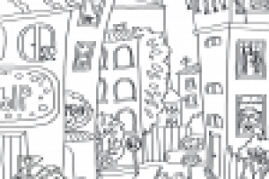 Раскраска "Котландия"