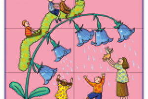 Для детских развивающих карточек.