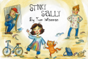 Обложка к детским стихам.