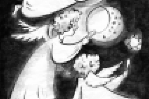 Из серии иллюстраций к детским рассказам.