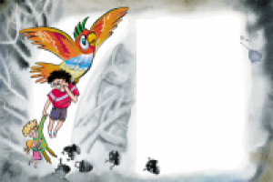 Иллюстрация к детской книге.