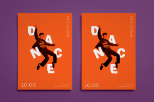 Афиша для танцев