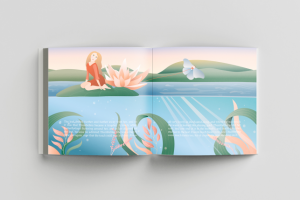 Векторная иллюстрации для сказки