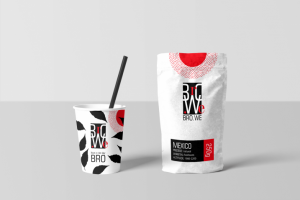 Концепт фирменного стиля для кофейни