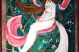 Портрет. Имитация техники А. Мухи